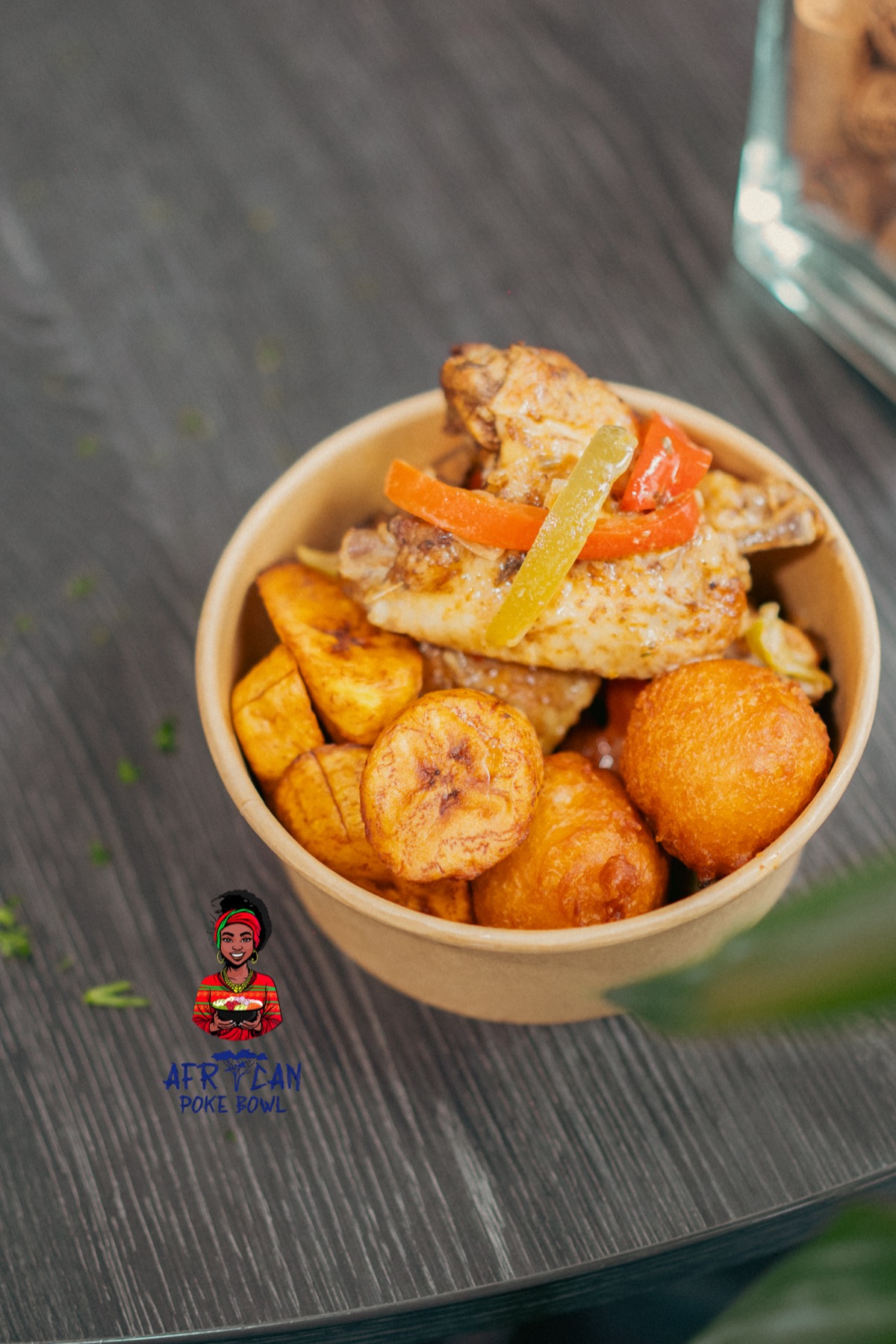 Bowl africain Poulet Mayo — poulet rôti mariné mayo maison 16€ Click & Collect Charleroi