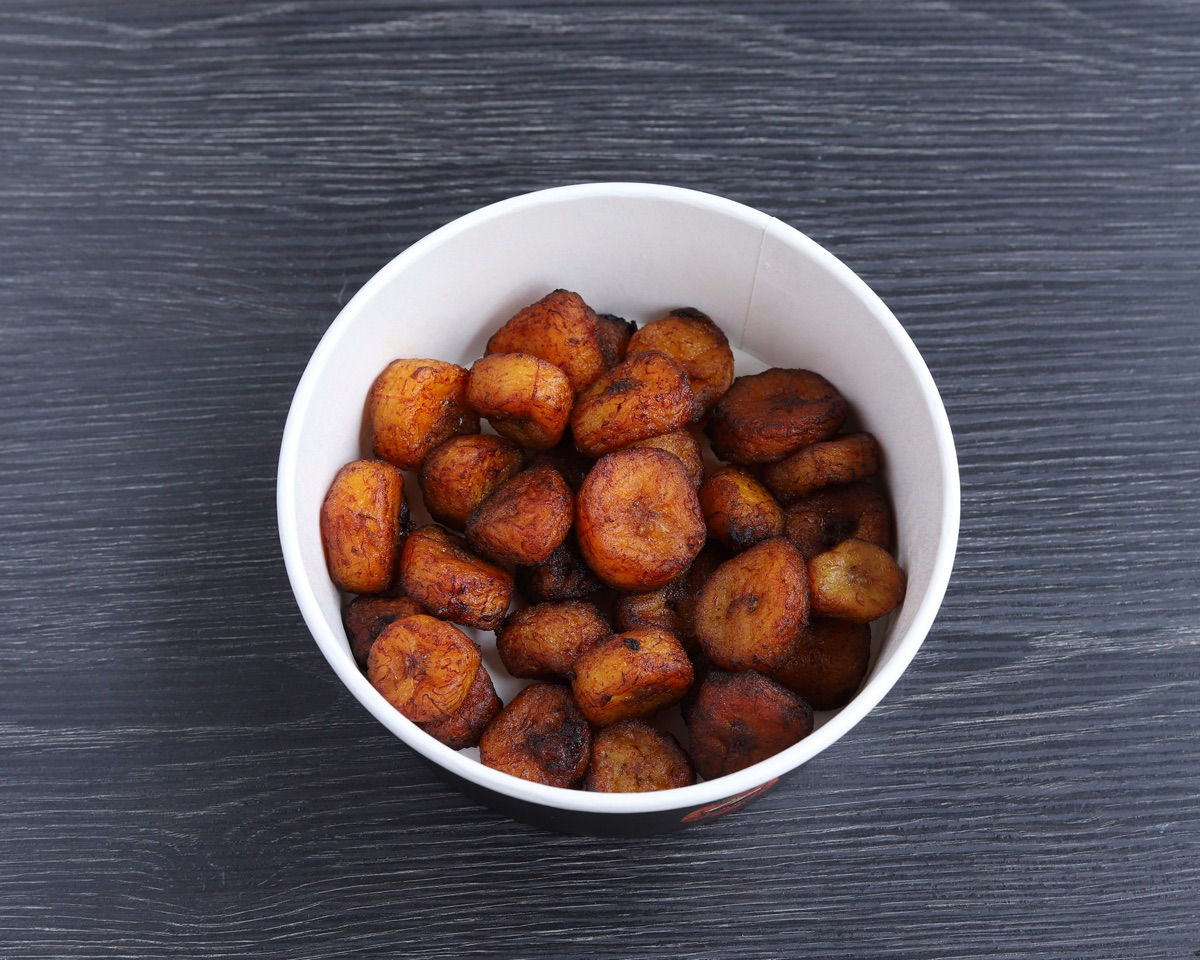 Banane plantain dorée à la poêle