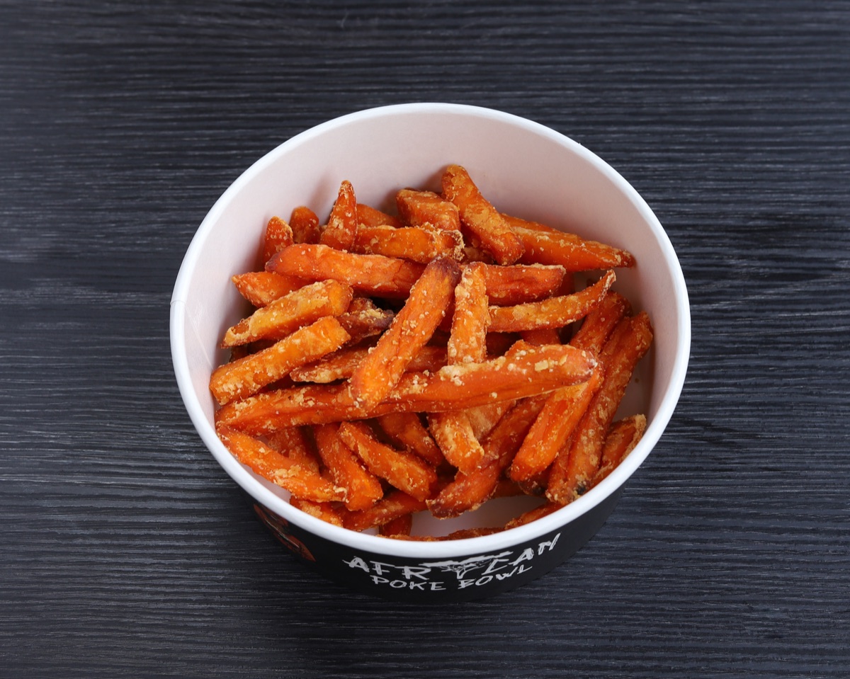 Frites de patate douce maison