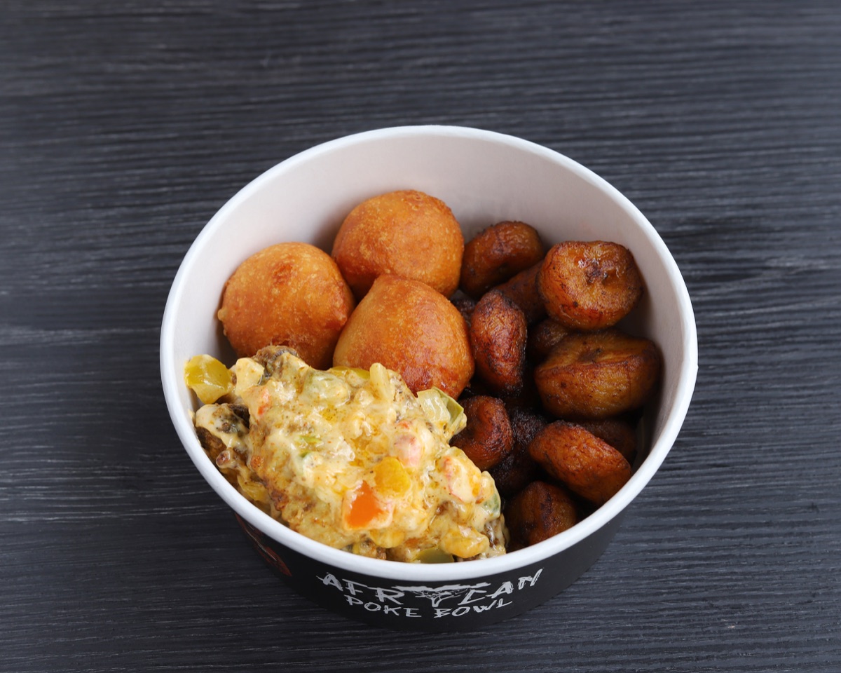 Menu Kirikou enfant — ailes, plantain, sauce, Capri-Sun