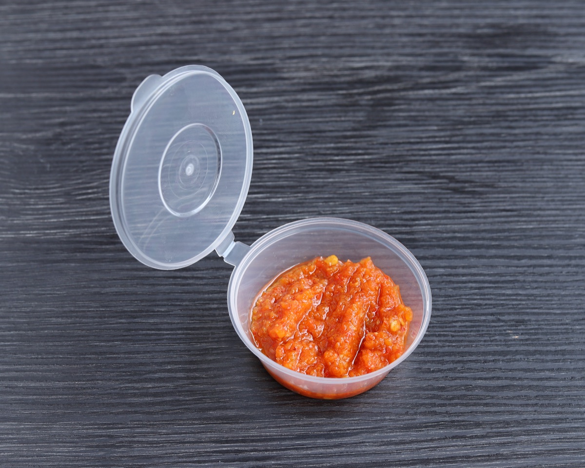 Sauce piment maison rouge corsée